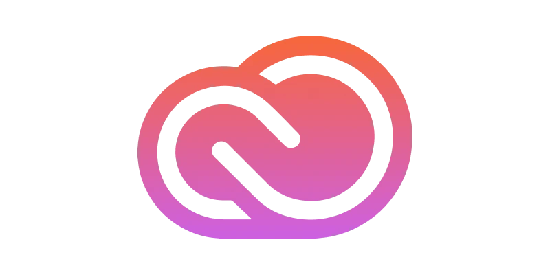 Creative Cloud logo stylized