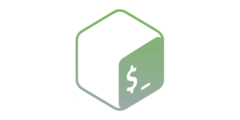 Bash logo stylized